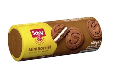 Schar Mini Sorrisi Glutensiz Kaymaklı Çikolatalı Bisküvi 100 gr