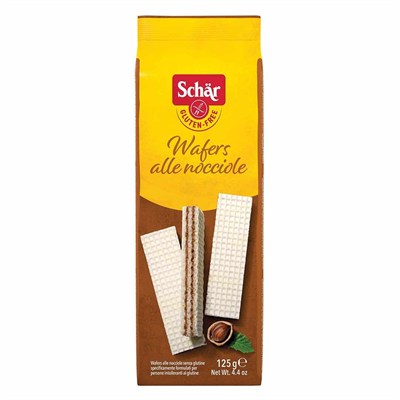 Schar Wafers Alla Nocciole Glutensiz Fındıklı Gofret 125 gr