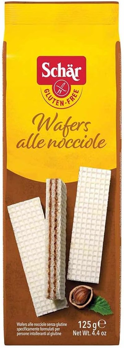 Schar Wafers Alla Nocciole Glutensiz Fındıklı Gofret 125 gr