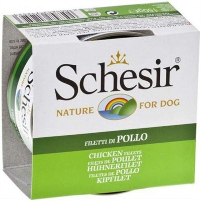 Schesir Jelly Tavuk Fileto Jöle İçinde Yetişkin Köpek Konservesi 150g