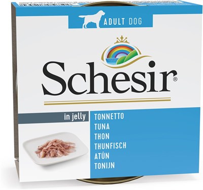 Schesir Yetişkin Köpek Konservesi 150 Gr Ton Balıklıi