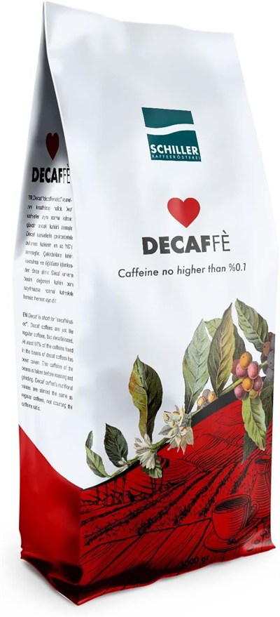 Schiller Kaffeerösterei Decaf Kafeinsiz Çekirdek Kahve 250 gram