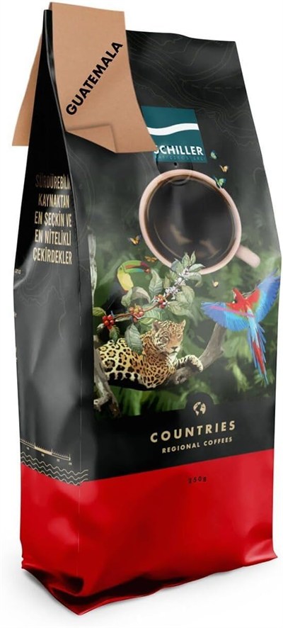 Schiller Kaffeerösterei Guatemala Çekirdek Kahve 250 gram