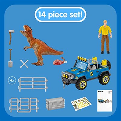 Schleich Araç ve Dino Karakolu