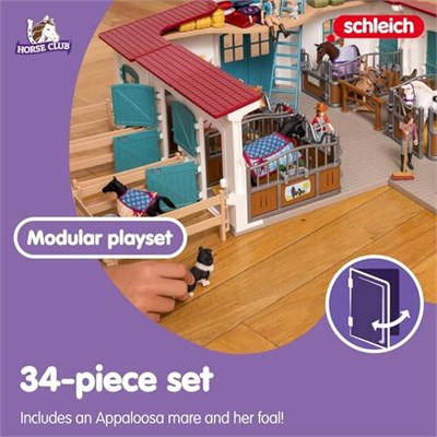 Schleich Horse Club —Kısrak ve Taylı At Oyun Seti