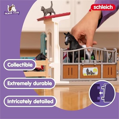 Schleich Horse Club —Kısrak ve Taylı At Oyun Seti