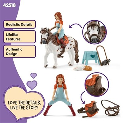 SCHLEICH Mia ve Spotty