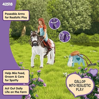 SCHLEICH Mia ve Spotty