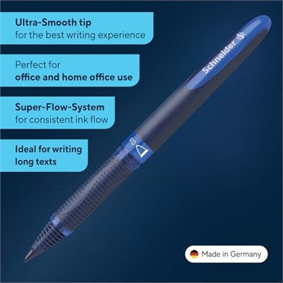 Schneider One Business Konik Uçlu Roller Kalem, 0,6 mm, 4 adet