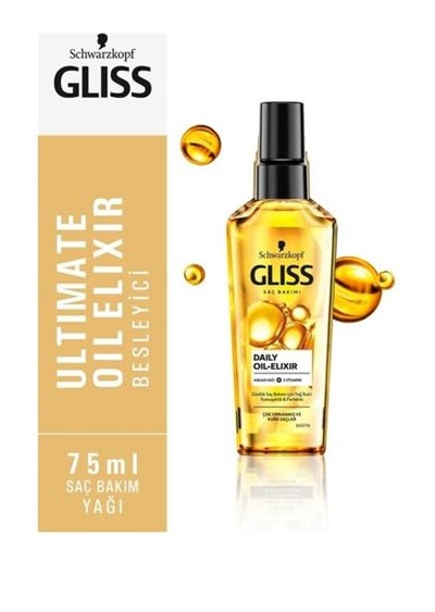Schwarzkopf Gliss Ultimate Oil Elixir Serum 75ML