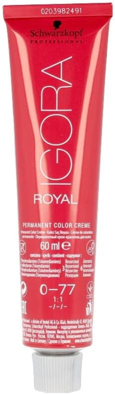 Schwarzkopf Igora Royal Saç Boyası Teknik Renkler 60ml-No - 0.22 Turuncu Azaltıcı