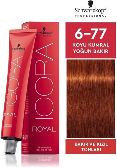 Schwarzkopf Igora Royal Saç Boyası Teknik Renkler 60ml-No - 0.22 Turuncu Azaltıcı