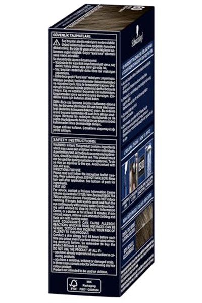 Schwarzkopf Men Perfect Saç Boyası 60 - Kahve, 80 Ml
