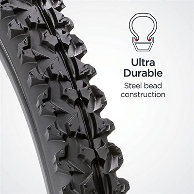 Schwinn Big Knobby Bike Tyre (Black, 60cm x 5cm)