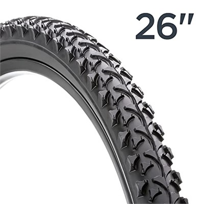 Schwinn Mountain Bike tire (Black, 26 x 1.95-inç)