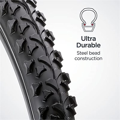Schwinn Mountain Bike tire (Black, 26 x 1.95-inç)