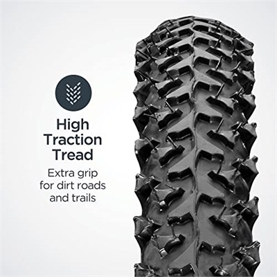 Schwinn Mountain Bike tire (Black, 26 x 1.95-inç)