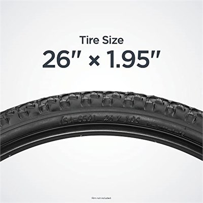 Schwinn Mountain Bike tire (Black, 26 x 1.95-inç)
