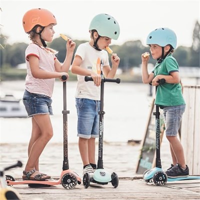 Scoot & Ride Highwaykick 3 LED Steel os