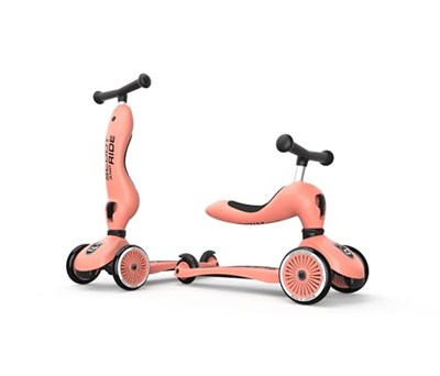 Scoot & Ride Unisex – Babys Highwaykick 1 Kickboard mit Sitz