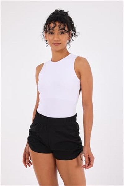Scorp Alina Kadın Spor Body Beyaz - Bedenler: XS, S, M, L