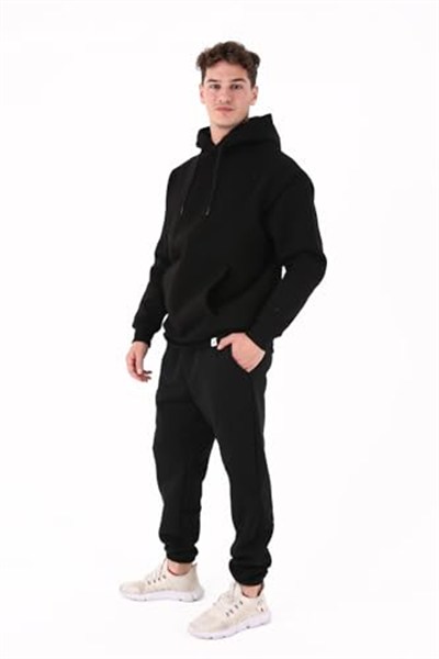 Scorp Origin Erkek Hoodie Sweatshirt Siyah