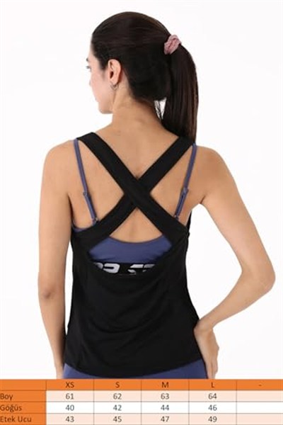 Scorp Xtreme Kadın Spor Atlet Siyah