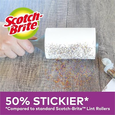 Scotch-Brite Ekstra Yapışkanlı Tüy Toplayıcı Rulo 48 Yaprak