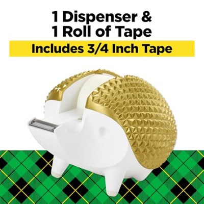 Scotch Marka Kirpi Bant Dispenseri, Hediye Paketleme için Harika, 3/4