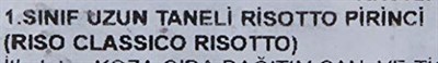 Scotti Risotto Pirinci 1 Kg.