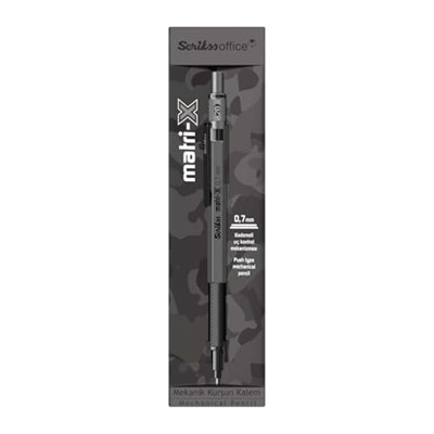 Scrikss Office Matri-X Versatil 0.7 Mm Gri - Bedenler: 0,5 mm, 0,7 mm