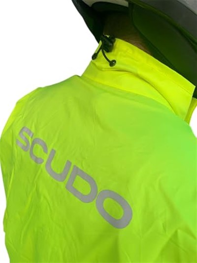 Scudo Peru Sarı Üst Motosiklet Yağmurluğu