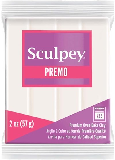 Sculpey Premo Polimer Kil 57gr Beyaz Transparan