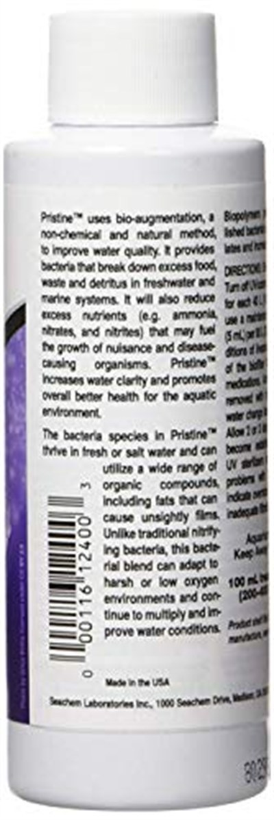 Seachem Bozulmamış Doğal Atık Yönetimi - Organik Çamur ve Detritus Eliminator 100ml/3.4oz