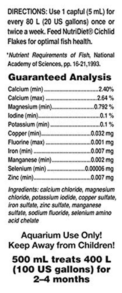 Seachem Cichlid Trace 500 ML