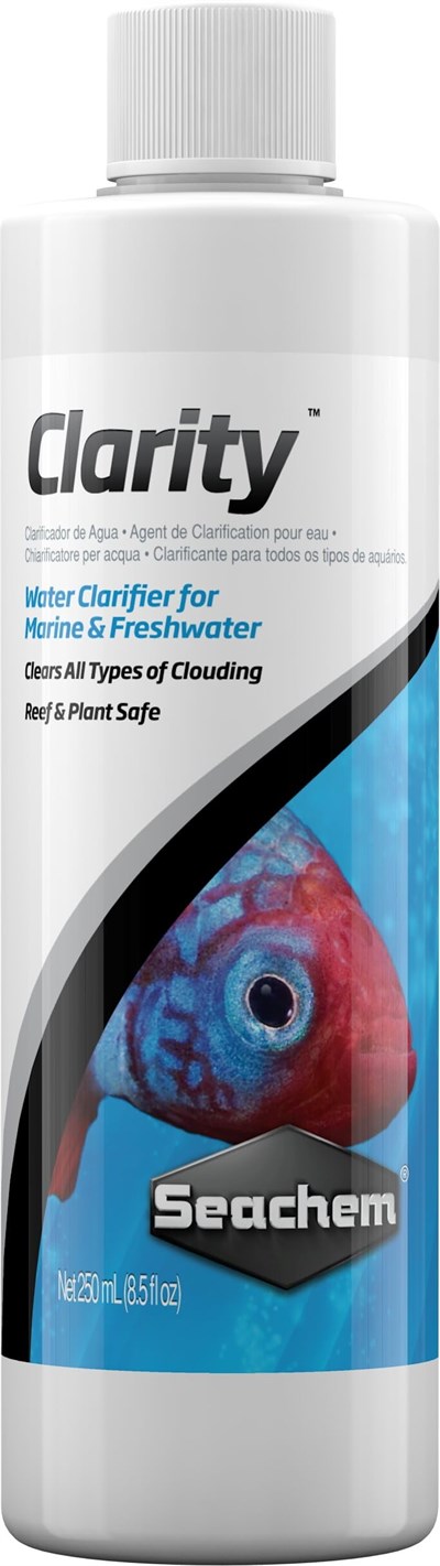 Seachem Clarity 250 ML - Seçenekler: 1.2, 8.5 fl oz, 100 ml/ 3.4 fl. oz.