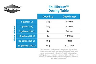 Seachem Equilibrium 300 GR