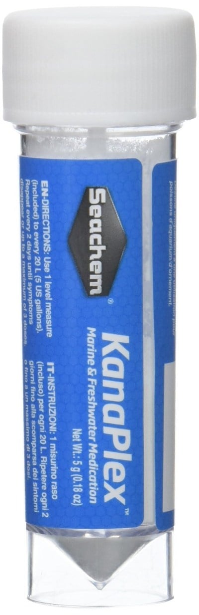 Seachem KanaPlex Mantar ve Bakteriyel Balık Hastalığı Tuzlu Su/Taze Su Akvaryum 5g (0,18 oz)