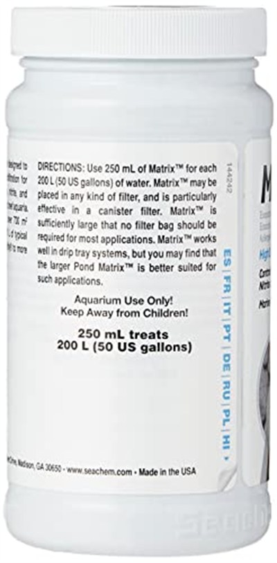 Seachem Matrix 250 ML
