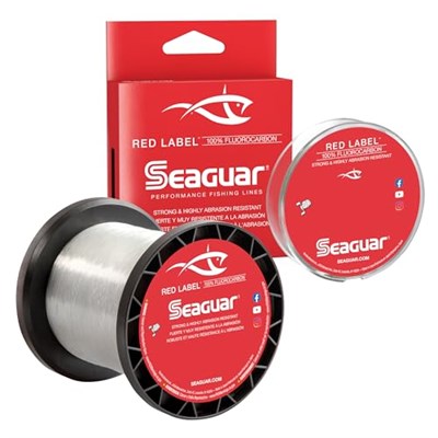 Seaguar Red Label Olta İpi, %100 Florokarbon, 200 m - Seçenekler: 6lbs/200yds, 8-Pounds