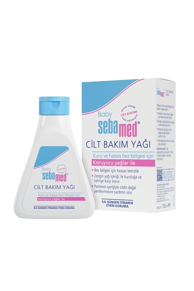 Sebamed Baby Yatıştırıcı Etkili Kuruluk ve Tahrişe Karşı Etkili Bebek Yağı 150 ml - Seçenekler: 1 x 150 mL, 1 x 150 mL (2 paketi), 1 x 150 mL (4 paketi)...