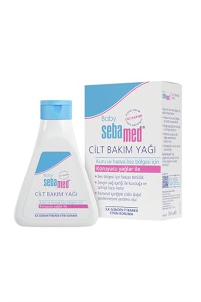Sebamed Baby Yatıştırıcı Etkili Kuruluk ve Tahrişe Karşı Etkili Bebek Yağı 150 ml - Seçenekler: 1 x 150 mL, 1 x 150 mL (2 paketi), 1 x 150 mL (4 paketi)...