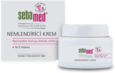 Sebamed%2 Vitamin E İçeren Nemlendirici Yüz ve Boyun Cilt Bakım Kremi – Günlük Bakım - 75 ml