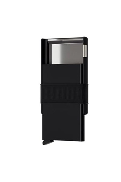 Secrid Cardslide Black/Black, N/A -%100 Orjinal Özel Cardprotector Alüminyum Gizli Kartlık
