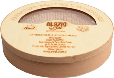 Seel Elazığ Karakovan Petek Bal 1100 G, Ham, Katkısız, Koruyucu içermeyen