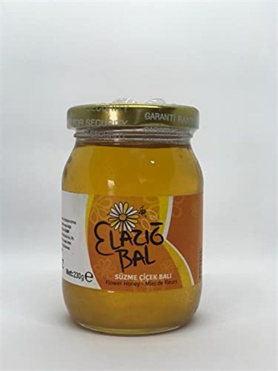 Seel Elazığ Süzme Çiçek Balı 230 g, Hakiki Çiçek Balı, Doğu Anadolu Balı, Ham Çiçek Balı, Katkısız, Doğal, Cam Kavanoz
