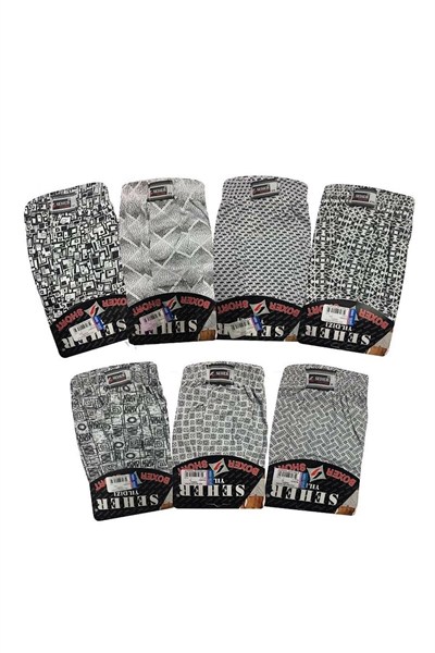 Seher 10 Adet Havlu Bel Boxer Çok Renkli XXL