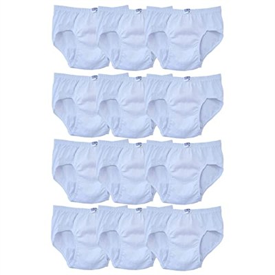 Seher Yıldızı Erkek Çocuk Slip Külot Beyaz 12 li Paket Beyaz 3-4 yaş