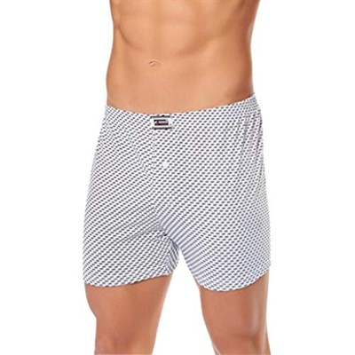 Seher Yıldızı Erkek Desenli Pamuklu Boxer Don 6 Lı Paket