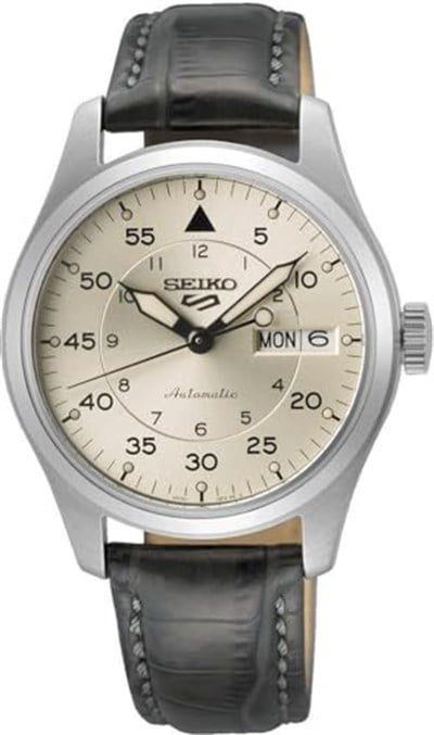 Seiko 5 Şampanya Flieger Takım Elbise Stili SRPJ87K1, kayış